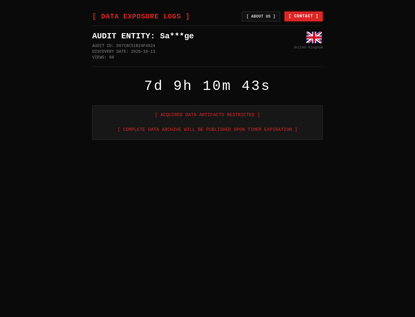 Screenshot der Detailseite