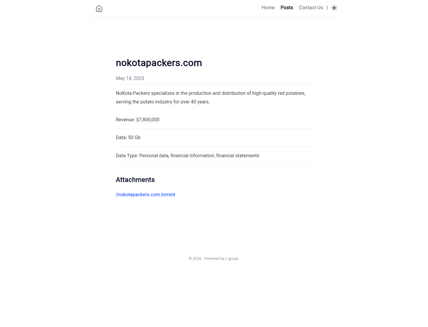 Screenshot der Detailseite