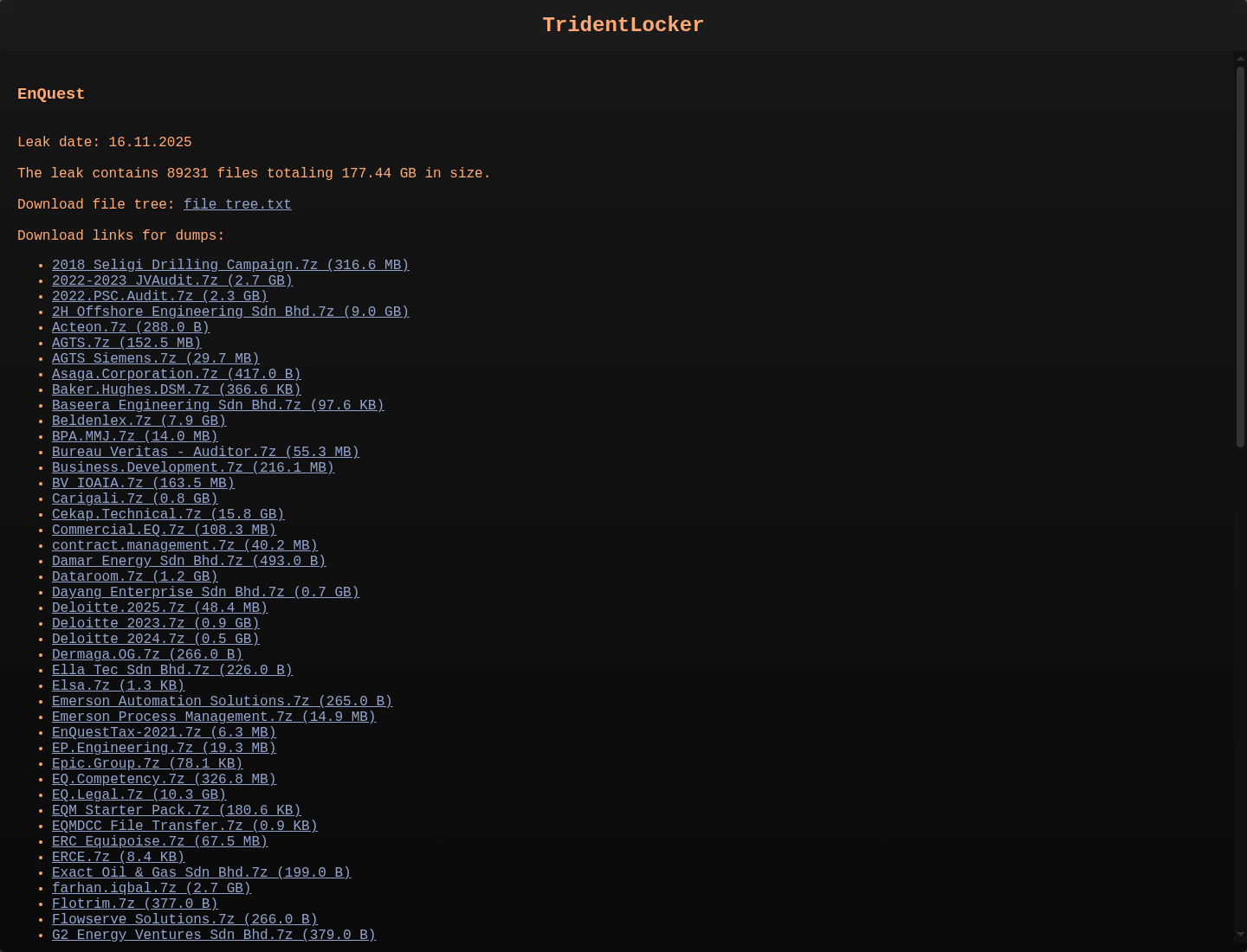 Screenshot der Detailseite