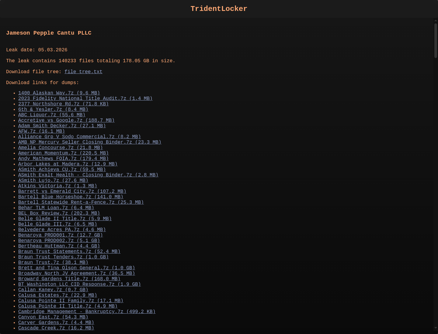 Screenshot der Detailseite