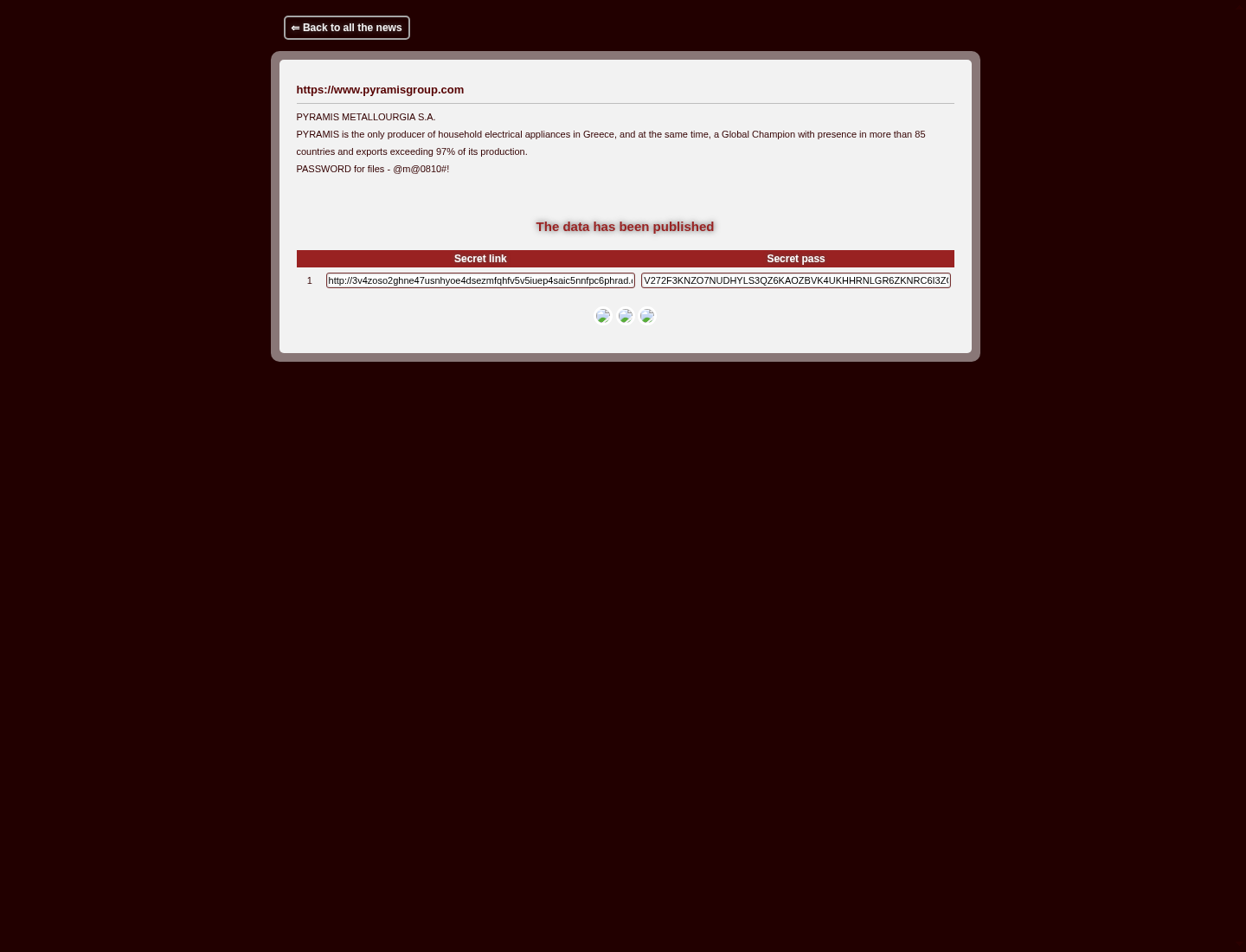 Screenshot der Detailseite