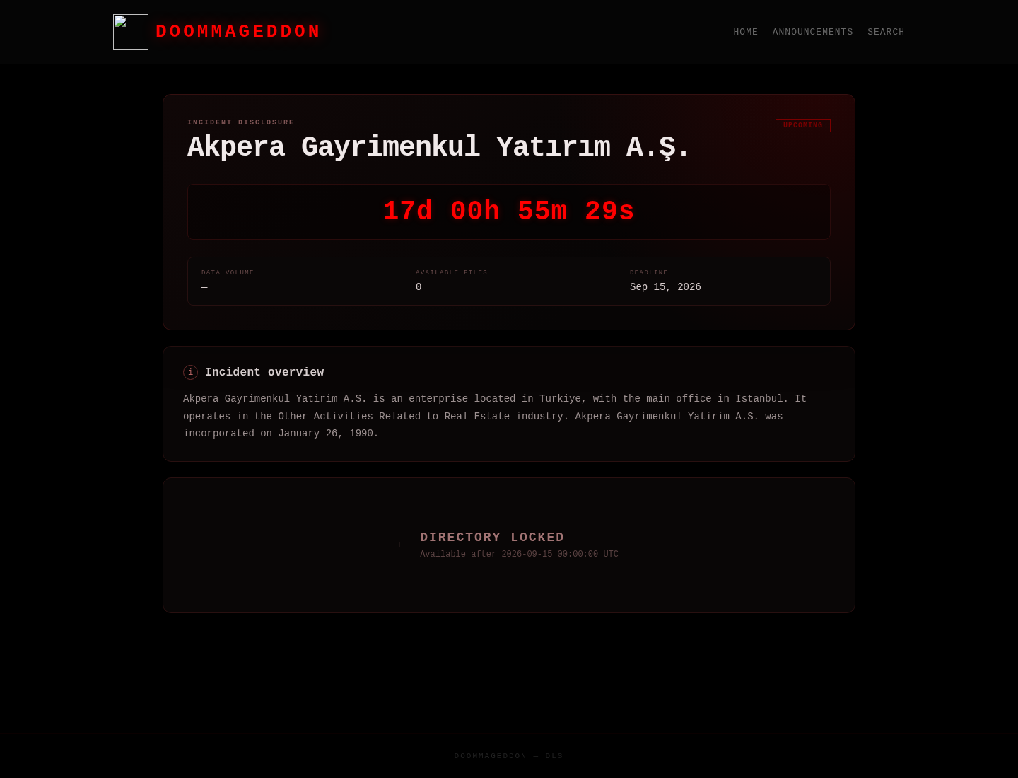 Screenshot der Detailseite