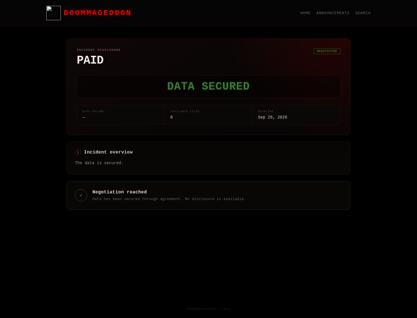 Screenshot der Detailseite