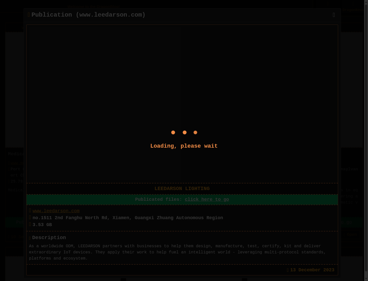 Screenshot der Detailseite