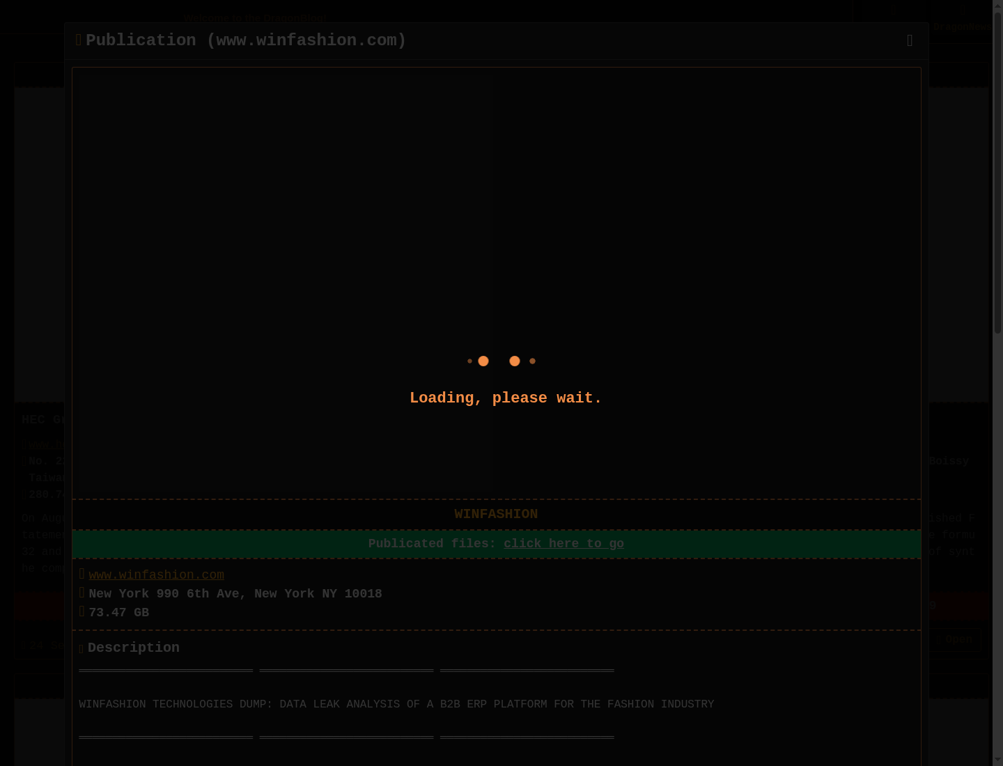 Screenshot der Detailseite