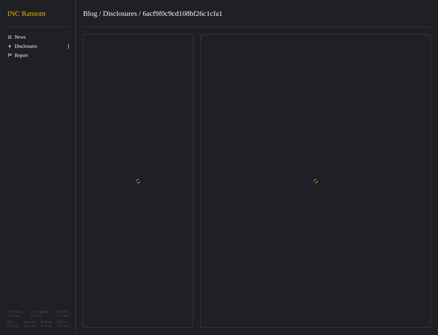 Screenshot der Detailseite