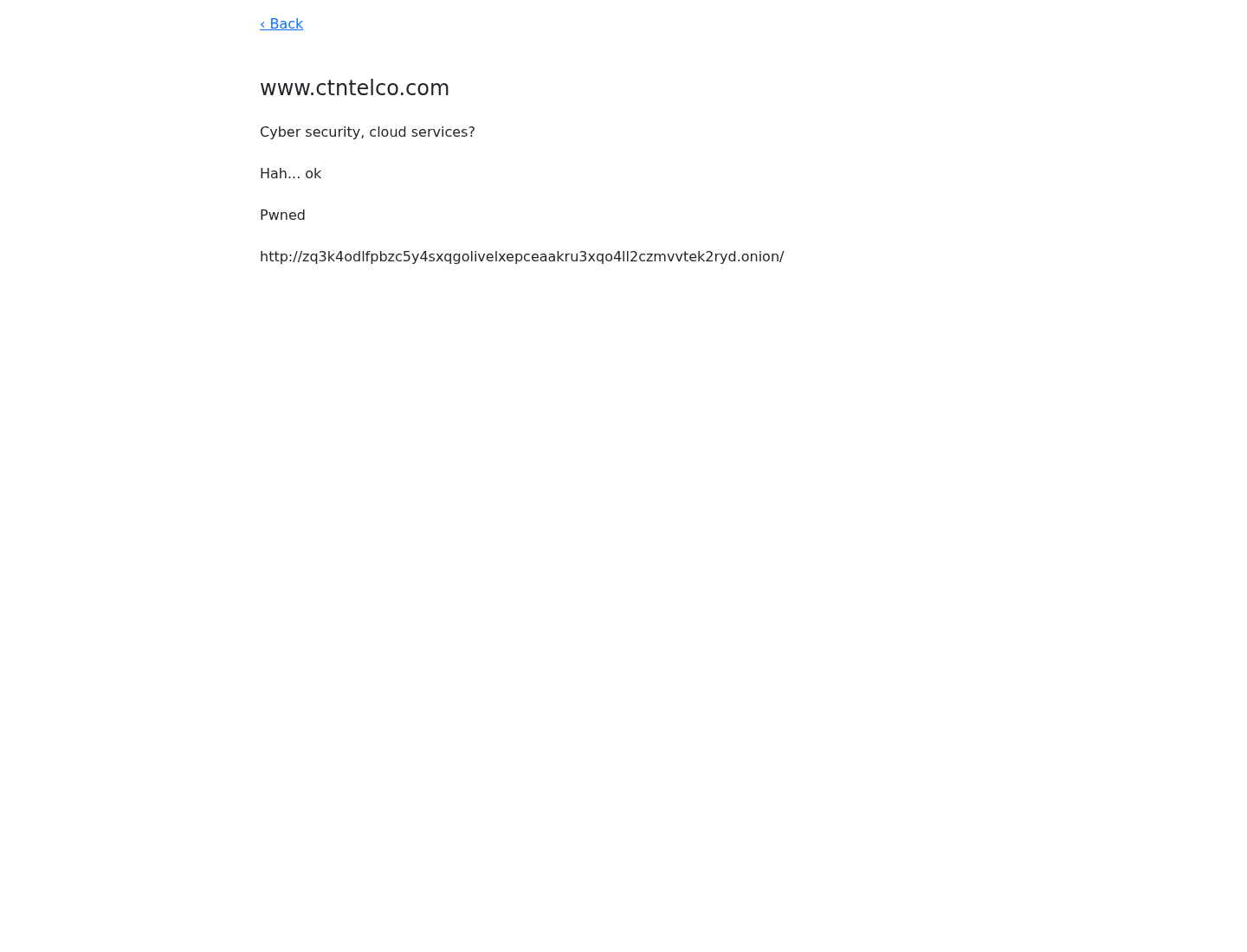 Screenshot der Detailseite