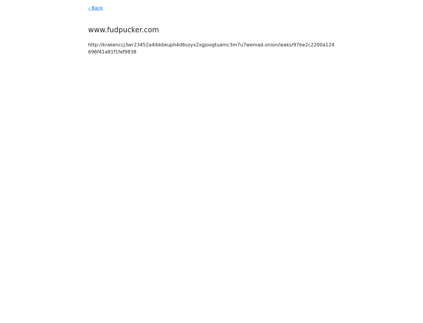 Screenshot der Detailseite