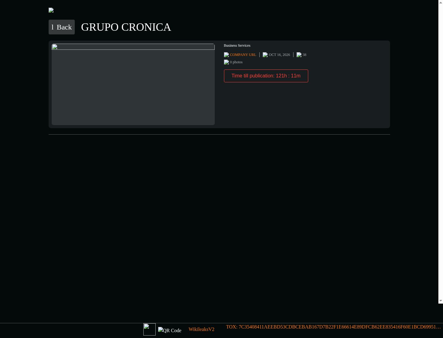 Screenshot der Detailseite