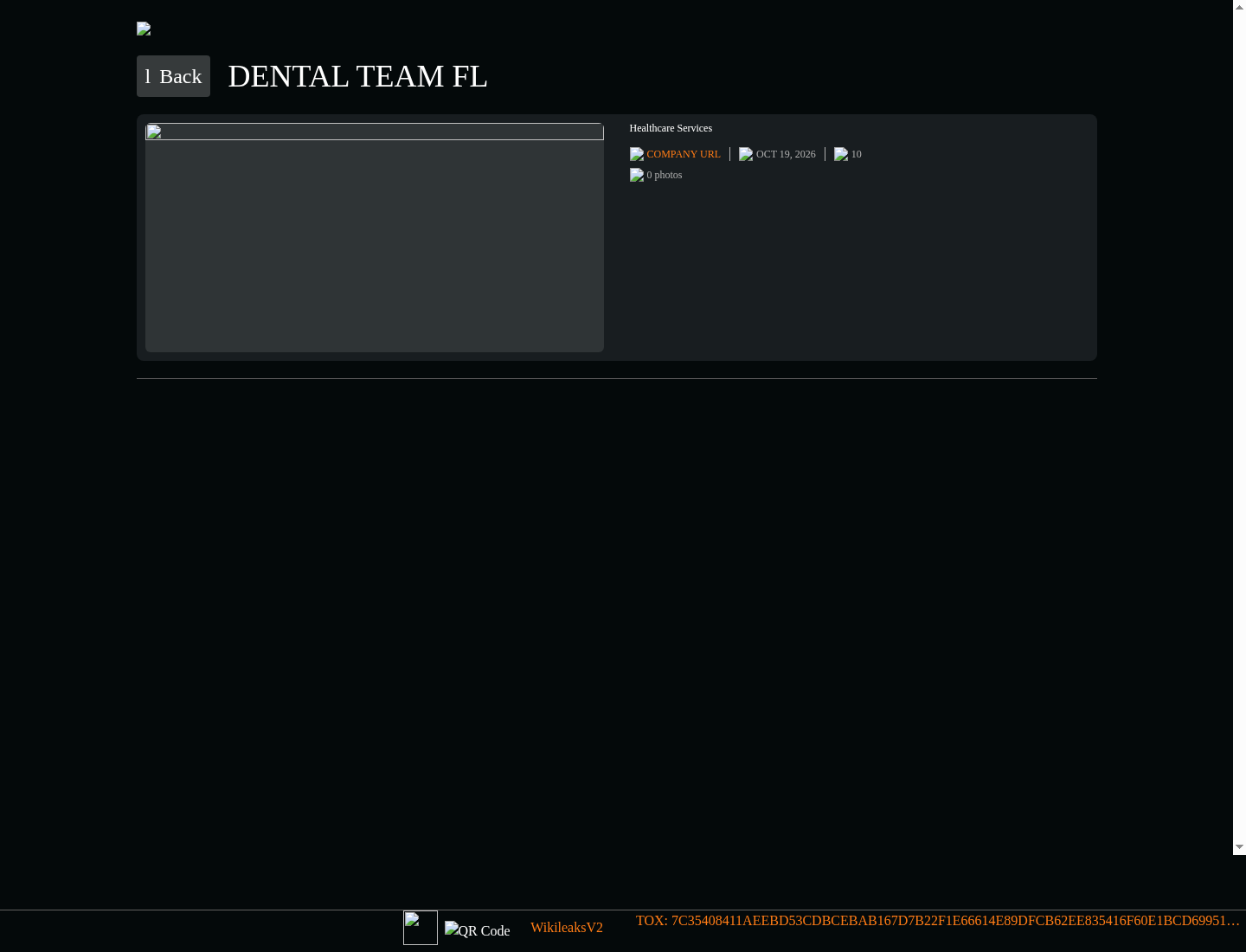 Screenshot der Detailseite