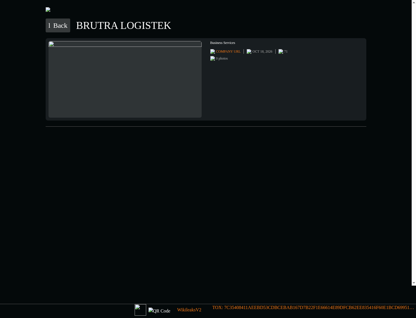 Screenshot der Detailseite