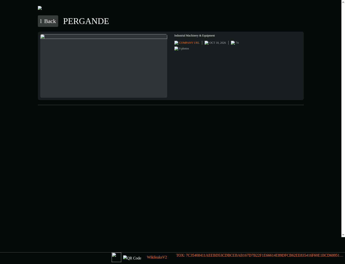 Screenshot der Detailseite