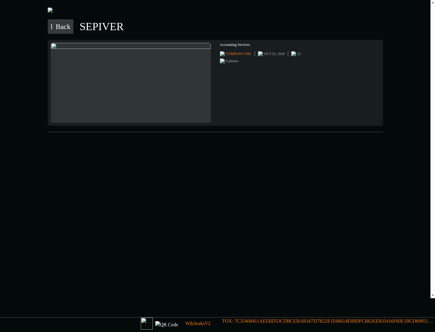 Screenshot der Detailseite