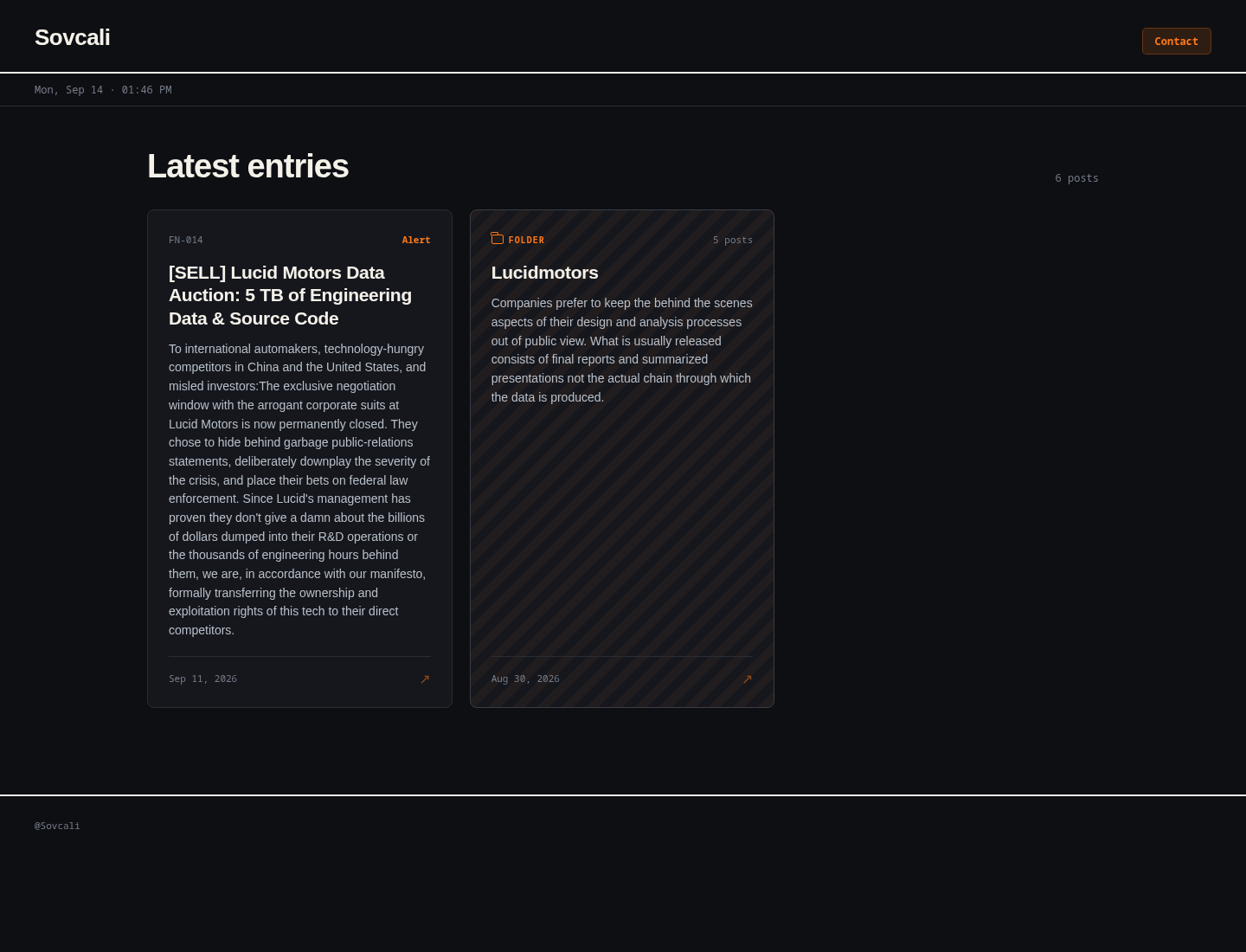 Screenshot der Detailseite